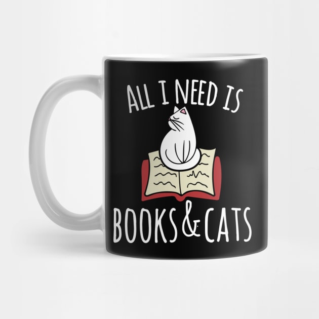 All I need is books and cats by bubbsnugg